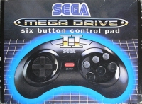 Sega Six Button Control Pad II Box Art