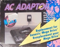 Naki AC Adaptor (Genesis / Mega Drive) Box Art