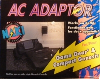 Naki AC Adaptor (Game Gear / Compact Genesis) Box Art
