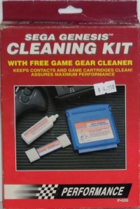 Performance Sega Genesis Cleaning Kit (red box) Box Art