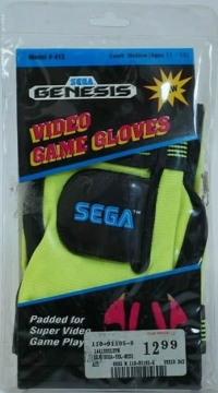 Champion Video Game Gloves (yellow) Box Art