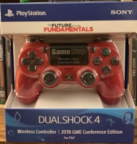 Sony DualShock 4 Wireless Controller CUH-ZCT2U - 2018 GME Conference Edition (red) Box Art