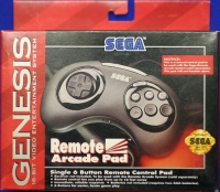 Sega Remote Arcade System (Single 6 Button Remote Control Pad) Box Art
