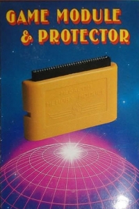Megacom Game Module & Protector (green) Box Art