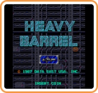 Johnny Turbo's Arcade: Heavy Barrel Box Art