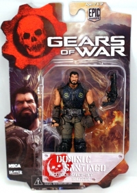NECA Gears of War 3: Series 2 - Dominic Santiago Action Figure Box Art