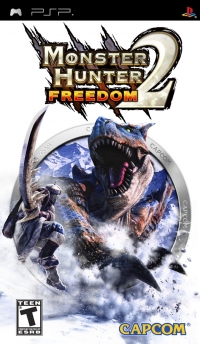 Monster Hunter Freedom 2 Box Art