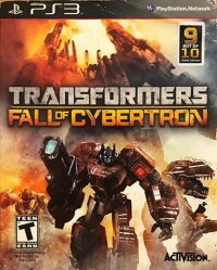 Transformers: Fall of Cybertron (9 out of 10 slipcover) Box Art