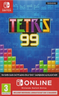 Tetris 99 [NL] Box Art