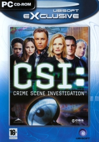 CSI: Crime Scene Investigation - Ubisoft Exclusive Box Art