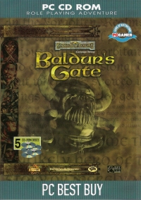 Baldur's Gate - PC Best Buy Box Art