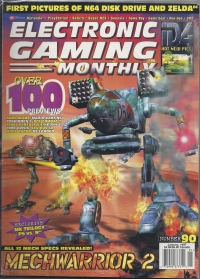 Electronic Gaming Monthly Number 90 Box Art
