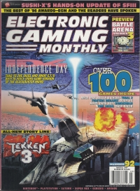 Electronic Gaming Monthly Number 92 Box Art