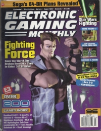 Electronic Gaming Monthly 96 Box Art