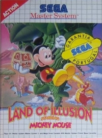 Land of Illusion Starring Mickey Mouse [PT] Box Art