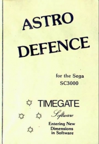 Astro Defence Box Art