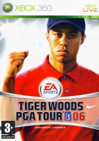 Tiger Woods PGA Tour 06 Box Art