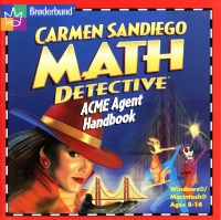 Carmen Sandiego Math Detective Box Art