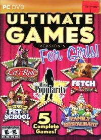 Ultimate Games For Girls Version 5 Box Art