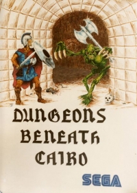 Dungeons Beneath Cairo Box Art