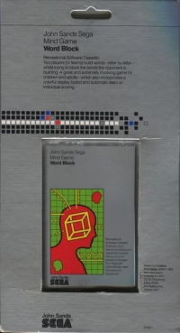 Word Block Box Art