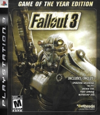 Fallout 3: Game of the Year Edition (red keepcase) Box Art