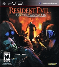 Resident Evil: Operation Raccoon City (white spine title) Box Art