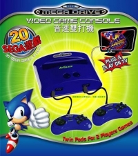 AtGames Sega Mega Drive Video Game Console Box Art