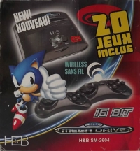 H&B Sega Mega Drive SM-2604 Box Art
