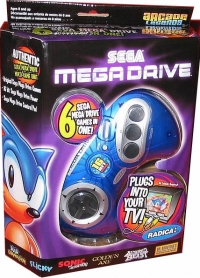 Radica Sega Mega Drive Box Art
