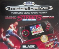 Blaze Sega Mega Drive Portable Video Game Player - Streets of Rage Box Art