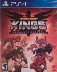 Mercenary Kings: Reloaded Edition (orange cover) Box Art