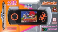 Sega Mega Drive Gopher (orange) Box Art
