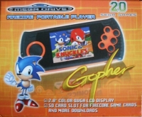 Sega Mega Drive Firecore Portable Player Gopher Box Art