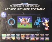 Sega Mega Drive Arcade Ultimate Portable (blue) Box Art