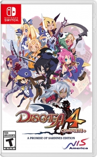 Disgaea 4 Complete+ - A Promise of Sardines Edition Box Art