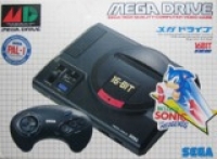 Sega Mega Drive - Sonic the Hedgehog (PAL-I) Box Art