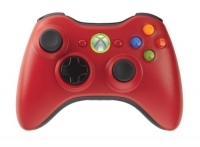 Microsoft Xbox 360 Wireless Controller (Red) Box Art