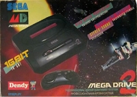 Dendy Steepler Sega Mega Drive 2 Box Art