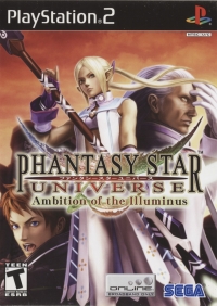 Phantasy Star Universe: Ambition of the Illuminus Box Art