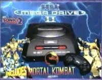 Sega Mega Drive II - Mortal Kombat Box Art