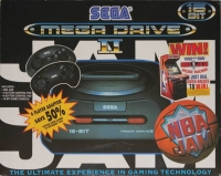 Sega Mega Drive II - NBA Jam Box Art