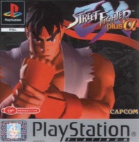Street Fighter EX Plus Alpha - Platinum Box Art