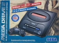Sega Mega Drive 2 (teal box) [TH] Box Art