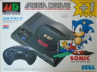 Sega Mega Drive - Sonic the Hedgehog [JP] Box Art