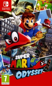 Super Mario Odyssey [DK][FI][NO][SE] Box Art