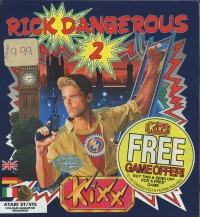 Rick Dangerous 2 - Kixx Box Art