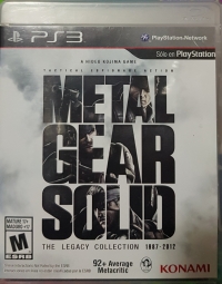 Metal Gear Solid: The Legacy Collection 1987-2012 (Not For Resale) Box Art