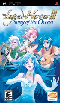 Legend of Heroes III, The: Song of the Ocean Box Art