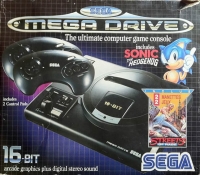 Sega Mega Drive - Sonic the Hedgehog / Streets of Rage [FR] Box Art